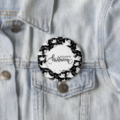 Halloween-Knopf-Anstecknadel Button (Beispiel)