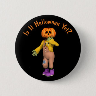 Halloween-Knopf Button