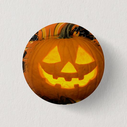 Halloween-Knopf Button (Vorderseite)