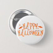 Halloween Knopf Pin Button (Vorne & Hinten)