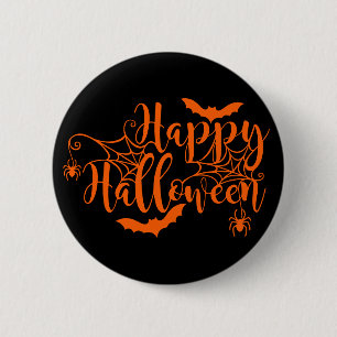 Halloween-Knopfflasche Button