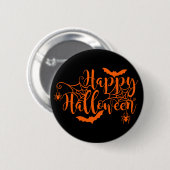 Halloween-Knopfflasche Button (Vorne & Hinten)