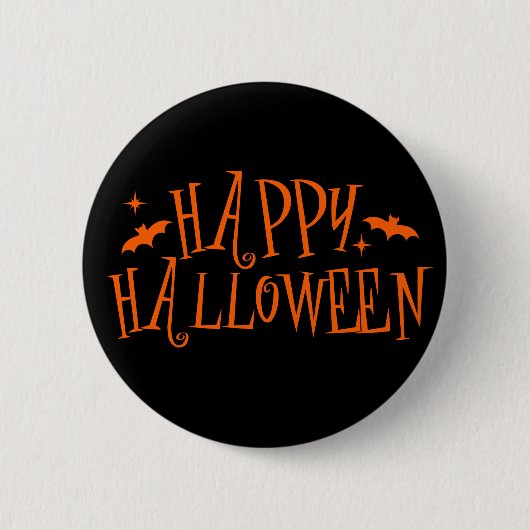 Halloween-Knopfflasche Button (Vorderseite)