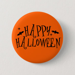 Halloween-Knopfflasche Button