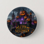 Halloween-Knopfflasche Button (Vorderseite)
