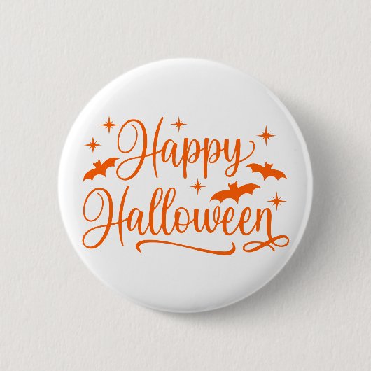 Halloween-Knopfflasche Button (Vorderseite)