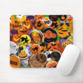 Halloween knöpft Mousepad (Mit Mouse)