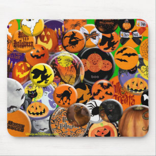 Halloween knöpft Mousepad