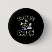 Halloween-Koch Button (Vorderseite)