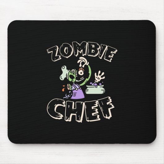 Halloween-Koch Mousepad (Vorne)
