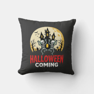 Halloween Kommende Tanzende Skelette Verzaubertes Kissen