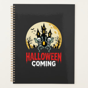 Halloween Kommende Tanzende Skelette Verzaubertes Planer