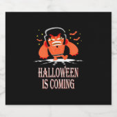 Halloween kommt bierflaschenetikett (Einzelnes Label)