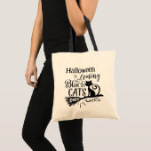 Halloween kommt Black Cats Tote Bag Tragetasche (Vorderseite (Produkt))