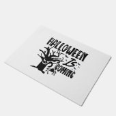 Halloween kommt fußmatte (Schrägansicht)