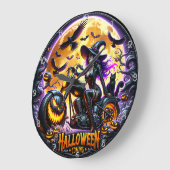 Halloween kommt große wanduhr (Winkel)