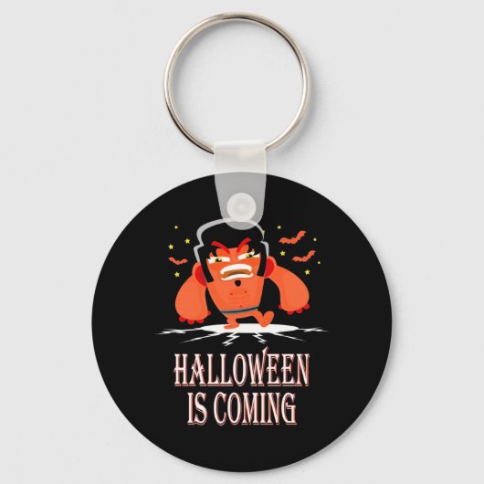 Halloween kommt schlüsselanhänger (Vorderseite)