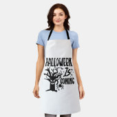 Halloween kommt schürze (Getragen)