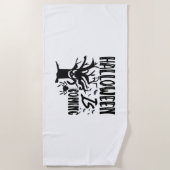 Halloween kommt strandtuch (Vorderseite)