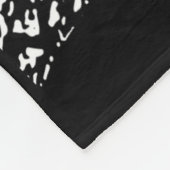 Halloween-Kompositionen-Notebook-Funny-Lehrer Fleecedecke (Ecke)