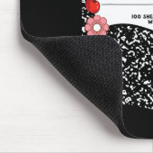 Halloween-Kompositionen-Notebook-Funny-Lehrer Mousepad (Ecke)