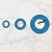 Halloween Konfetti für Kids Boo! Ghost-Party (Rückseiten)