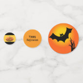 Halloween-Konfetti-Tischstreuer Konfetti (Vorderseiten)