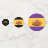 Halloween-Konfetti-Tischstreuer Konfetti (Rückseiten)