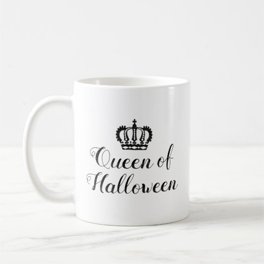 Halloween-Königin Kaffeetasse (Links)