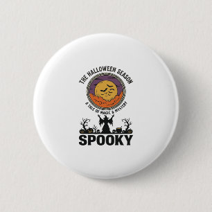 Halloween-Königin Little Miss Retro Hexe_1 Button