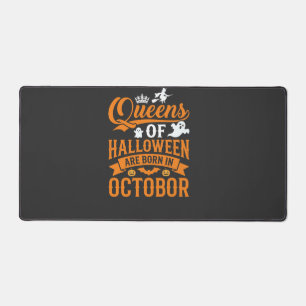 Halloween Königinnen im Oktober geboren Vintage-Ty Schreibtischunterlage