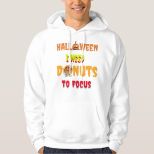 Halloween-Kopie, ich brauche Donuts um mich zu kon Hoodie