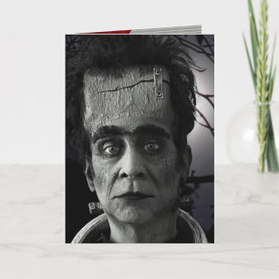 Halloween-Kostenparty FALTBARE KARTENEINLADUNG Karte