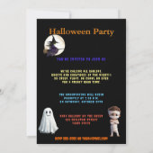 Halloween-Kostenümfest Einladung (Rückseite)