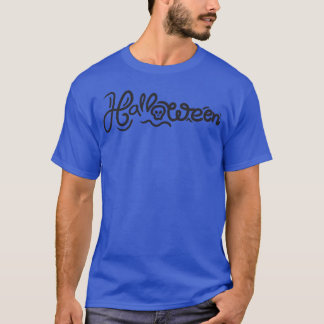 Halloween-Kostüm-Briefe witzig T-Shirt