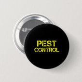 Halloween-Kostüm der Kontrolle Pest Button (Vorne & Hinten)