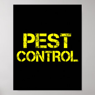 Halloween-Kostüm der Kontrolle Pest Poster