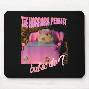 Halloween-Kostüm - Der Schrecken bleibt, aber ich Mousepad