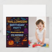 Halloween-Kostüm Einladung (Vorne/Hinten)