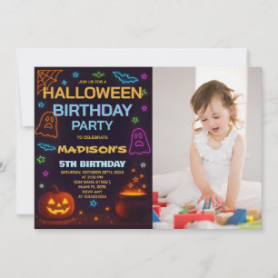 Halloween-Kostüm Einladung