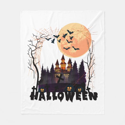 Halloween-Kostüm Fleecedecke (Vorderseite)