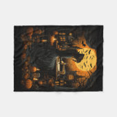 Halloween-Kostüm Fleecedecke (Vorderseite (Horizontal))