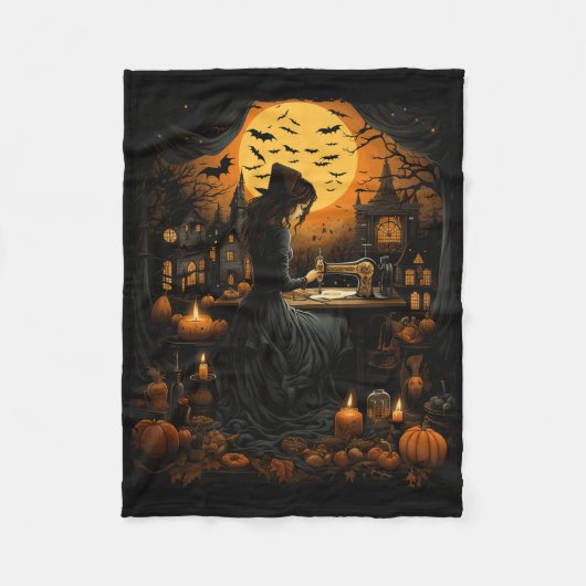 Halloween-Kostüm Fleecedecke (Vorderseite)