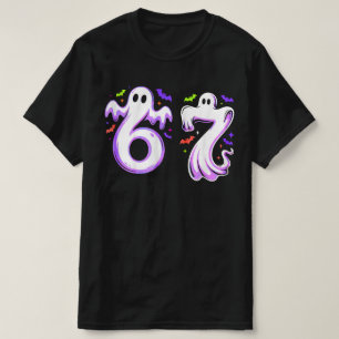 Halloween-Kostüm Frauen Männer Paar 6 7 Sechs Sieb T-Shirt