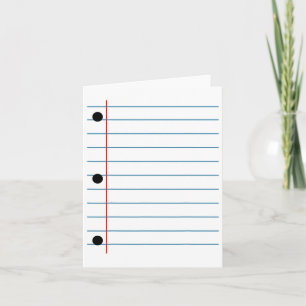 Halloween-Kostüm für die Linken von Notebook Karte