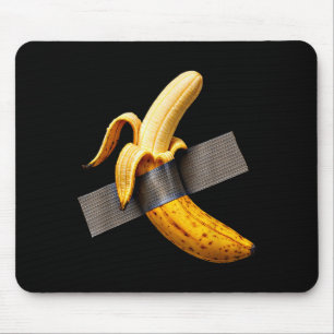 Halloween-Kostüm geschälte Banane Lustiges Duck-Ta Mousepad