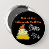 Halloween-Kostüm-großer Knopf Button (Vorne & Hinten)