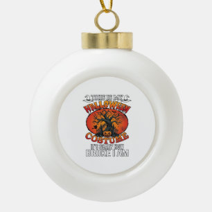 Halloween-Kostüm Gruseliger kaputter Kürbis Grusel Keramik Kugel-Ornament