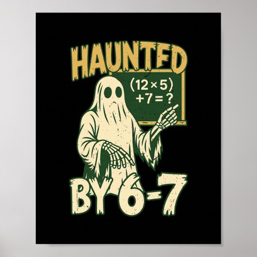 Halloween-Kostüm Heimgesucht Poster (Vorne)
