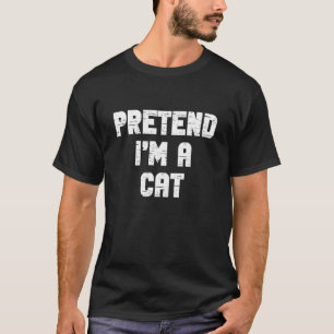 Halloween Kostüm - Ich bin eine Katze - Lustiges F T-Shirt